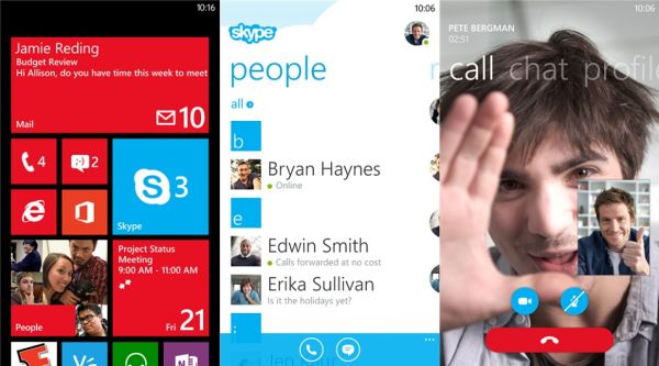 skype preview on windows phone